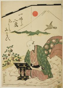 Portrét Eijudo v 71 od Utagawa Toyokuni I