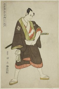 Tachibanaya: Ichikawa Yaozoi Jsem sluha, ze série „Portréty ac a rs na kůlu“ “ od Utagawa Toyokuni I
