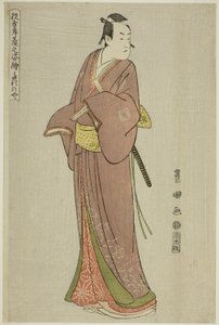 Takinoya: Ichikawa Mon-Osuke Ii Asogano Juro, z televizního seriálu od Utagawa Toyokuni I