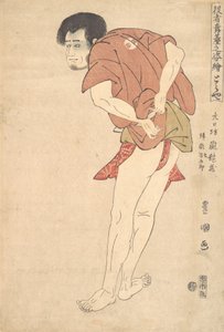 Herec Arashi Ryuzo později známý jako Arashi Shichigoro, 18.-19. století. od Utagawa Toyokuni I