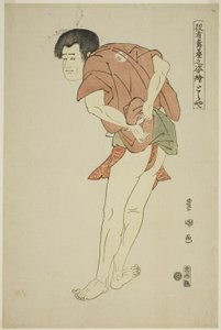 Toraya: Arashi Ryuzo jako tým „Yakushabutai no Sugatae“ od Utagawa Toyokuni I