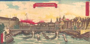 Pohled na Londýn, prosperita zemí: Londýn, Anglie, září 1872.