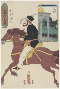 Britský muž od Utagawa Yoshitora