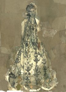 Elegantní vzorované šaty od Ute Rathmann