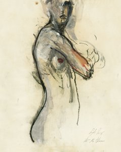 Výrazná aktová postava od Ute Rathmann