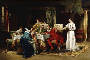 Hostující strýc, od Vaclav Brozik
