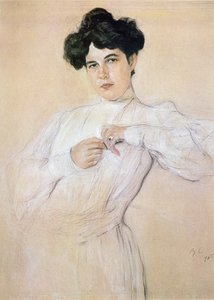 Maria Pavlovna Botkina od Valentin Aleksandrovich Serov