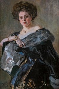 Portrét Evdokia Sergeevna Morozova od Valentin Aleksandrovich Serov
