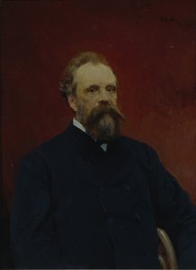 Portrét Sergeje Michajloviče Treťjakova 1834-1892, 1895 od Valentin Aleksandrovich Serov
