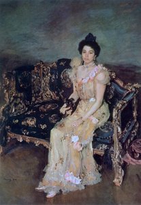 Portrét Sofie Mikhailovna Botkina, 1899. od Valentin Aleksandrovich Serov