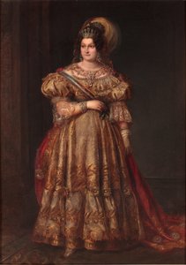 Maria Cristina z Bourbonu od Valentin Carderera y Solano