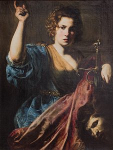 Judita,1625 (olej na plátně)