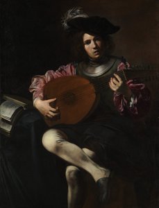 Lute Player, ca. 1625-26.