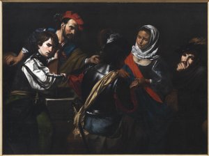 Věštkyně od Valentin de Boulogne