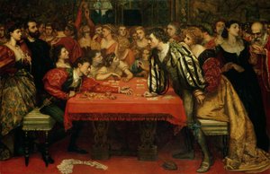 Benátská herna v šestnáctém století od Valentine Cameron Prinsep