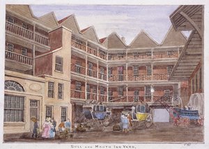Bull and Mouth Street, Londýn, 1806