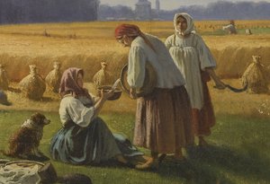 Sklizeň, 1865 od Valerian Konstantinovich Kamenev