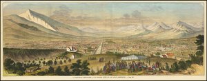 1863 pohled Salt Lake City od Various