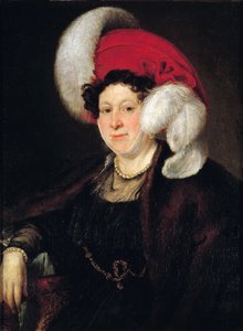 Portrét hraběnky Natálie Alexandrovny Zubové 1775-1844, rozené Suvorové, 1834