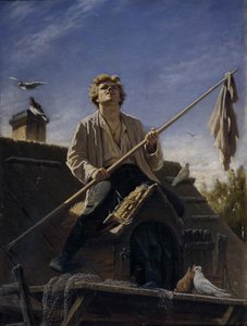 Chovatel holubů, 1874 od Vasili Grigorevich Perov