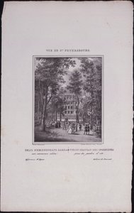 Pohledy na Petrohrad. Saint Michaels Castle, 1833 od Vasili Semenovich Sadovnikov