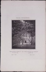 Pohledy na Petrohrad. Letní palác Petra Velikého, 1833 od Vasili Semenovich Sadovnikov