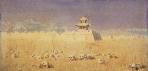 Ruins in Chuguchak, Xinjiang, 1869 od Vasili Vasilievich Vereshchagin