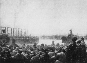 Poprava teroristů v Rusku, 1884-1885 od Vasili Vasilievich Vereshchagin