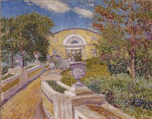 Na panství Naydenov. Moskva, 1914 od Vasili Vasilyevich Perepletchikov