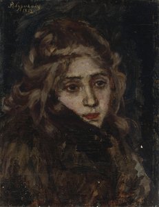 Princezna Maria Alexandrovna Menshikova. Studium pro Menshikova v Berezově, 1882 od Vasilij Ivanovic Surikov
