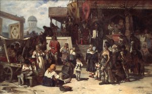 Rozsudek velkého prince, 1874 od Vasilij Ivanovic Surikov