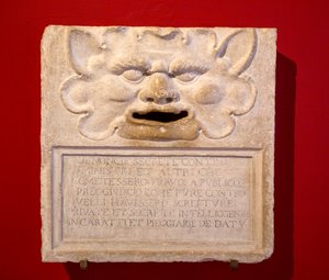 Ústa pravdy (Bocca di Leone) (mramor) od Venetian School