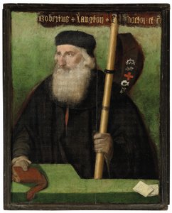 Portrét Roberta Langtona, kolem 1512-13 od Venetian School