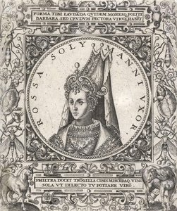 Portrét sultána Roxelany od Venetian School