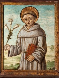 Svatý Antonín Paduánský (malba od Venetian School