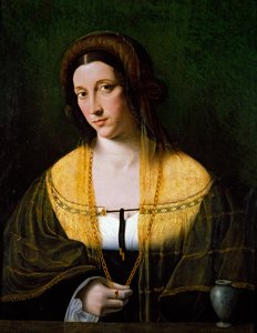 Portrét dámy od Veneto Bartolomeo