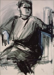 Autoportrét, 1934 od Vera Mikhailovna Yermolayeva