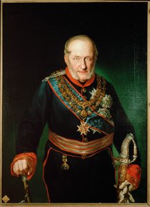 Francisco I. de Borbon, Král sicilský (malba na plátně)