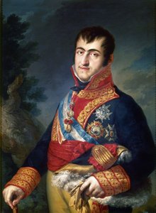 Portrét španělského krále Ferdinanda VII., 1814-1815