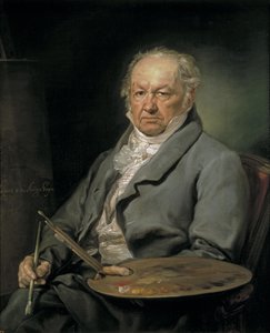 Portrét malíře Francisca de Goyi 1746-1828, 1826
