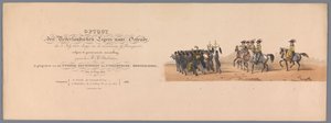 Historický průvod u druhého stého výročí Utrechtské univerzity aplikovaných věd, 1836 (titulní tisk) Přiblížení nizozemských armád k Ostende, 3. července 1600, den po vítězství u Nieuwpoortu; podle kroje daného H H Stud od Victor Adam