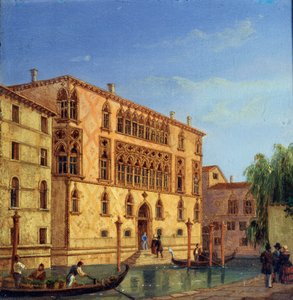 Palazzo Giovanelli, 19. století od Victor Adam