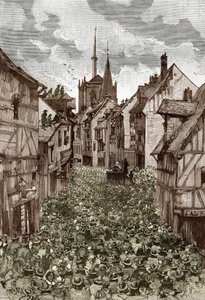 Affaire des posseses de Loudun (démoni de Loudun) kolem roku 1630: hon na čarodějnice, na řezníkovi je upálen francouzský kněz Urbain Grandier (1590-1634), který údajně uzavřel smlouvu s ďáblem a obviňuje z očarování jeptišek - ( Urban Grandier, fren