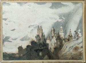 Le gay chateau (pero a wash) od Victor Hugo