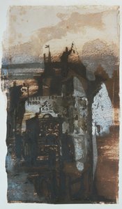 Un chateau Renaissance Pen and wash ... od Victor Hugo