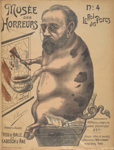 Muzeum hrůzy Galerie hrůzy: Émile Zola, 1899.