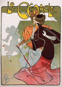 Večeradlo, Belgie, konec 19. století (plakát) od Victor Mignot