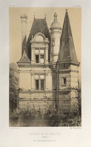 Malebná architektura aneb památky 15. století. A XVI. Století: Hrady Francie XV a XVI Století: Pl. 64, Château De La Sauloye (Mayenne)