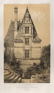 Malebná architektura aneb památky 15. století. A XVI. Století: Chateaux De France XV a XVI Století: Pl. 37, Château De La Ranciere (Maine et Loire) od Victor Petit
