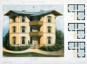 Venkovský dům, c1860